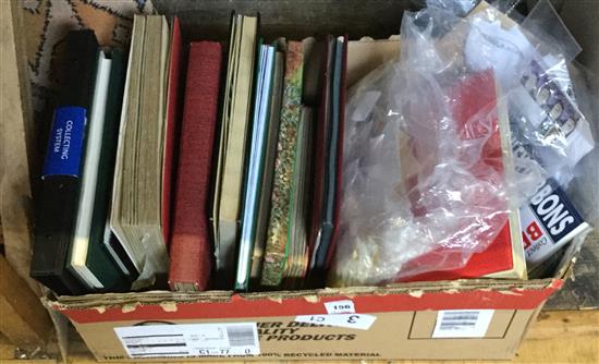 Large collection of loose stamps, albums of stamps & related stamp collecting accessories